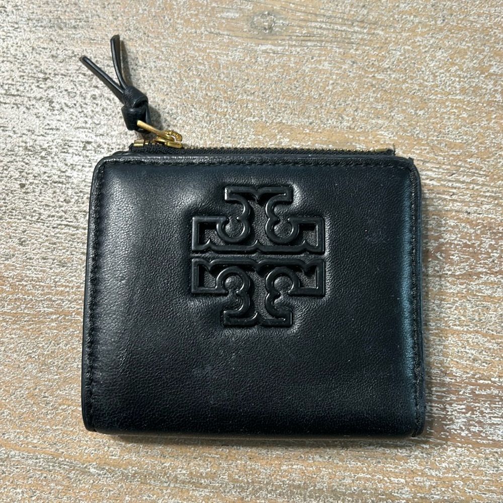 Authentic Tory Burch black wallet